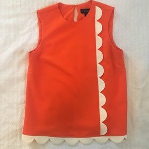 Adorable Victoria Beckham for Target Scalloped Top